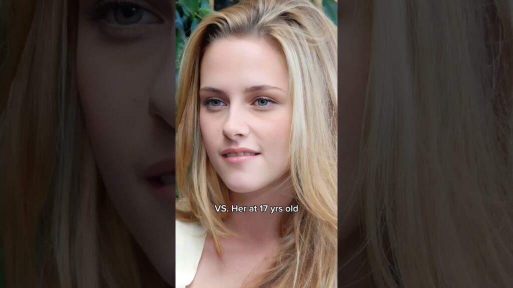 Kristen Stewart at 17 vs her at 18 playing a 17 yrs old Bella Swan #shorts #kristenstewart Kristen Stewart at 17 vs her at 18 playing a 17 yrs old Bella Swan #shorts #kristenstewart