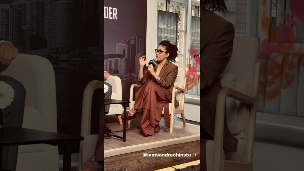 Sandra Oh at the Toronto international Film Festival. #sandraoh