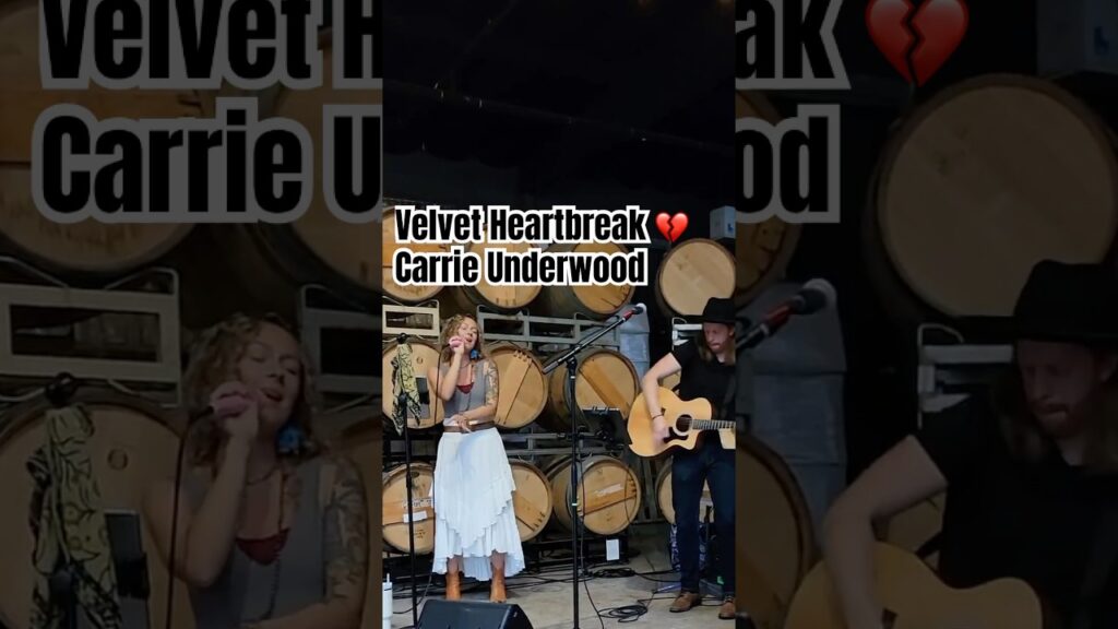 More winery songs ❤️ #acousticcover #carrieunderwood #shorts #acousticcover