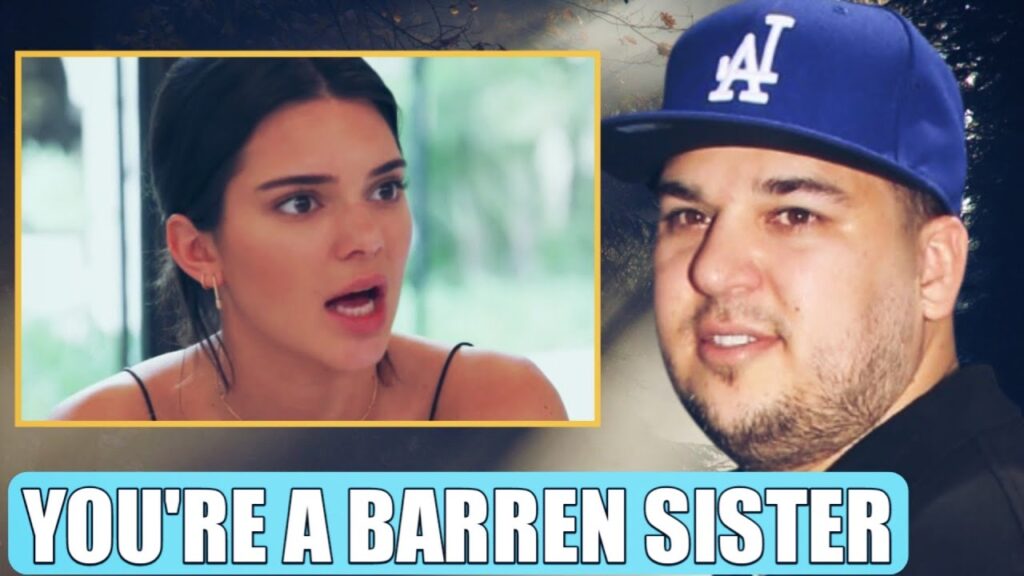 KARDASHIANS FIGHT! Rob Kardashian INSULTS Kendall Jenner AS BAR_REN Caused By Dream