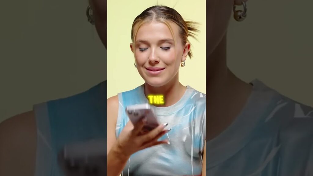 Millie Bobby Brown uses these two emojis the most.