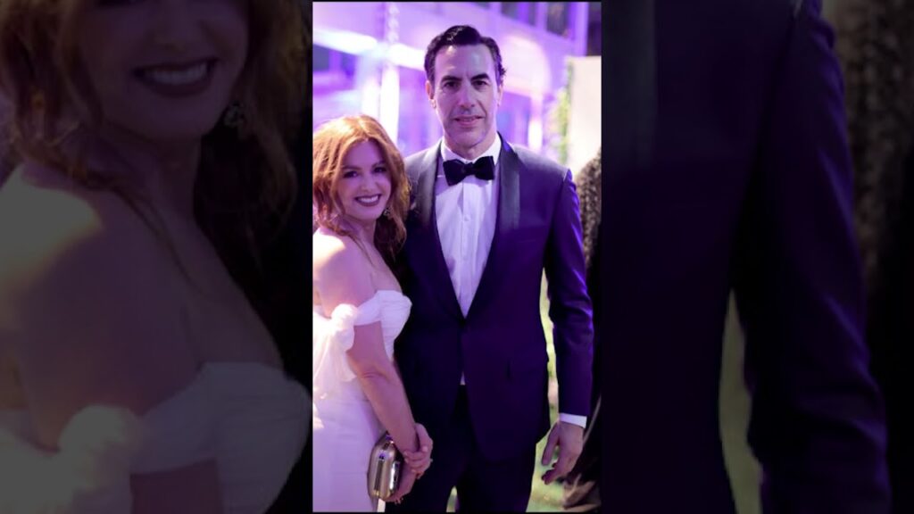 Sacha Baron Cohen and Isla Fisher 14years love story #hollywoodlovestory #lovestory