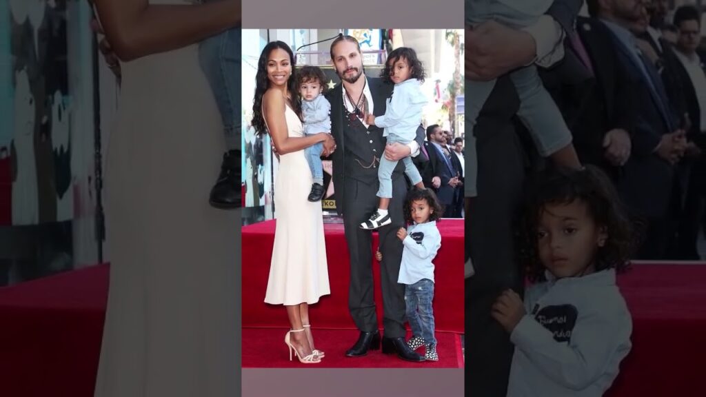 ZOE SALDANA Am A Proudly Mother Of 3 Kids, All Are Boys #shorts #celebrity #family #shorts #viral