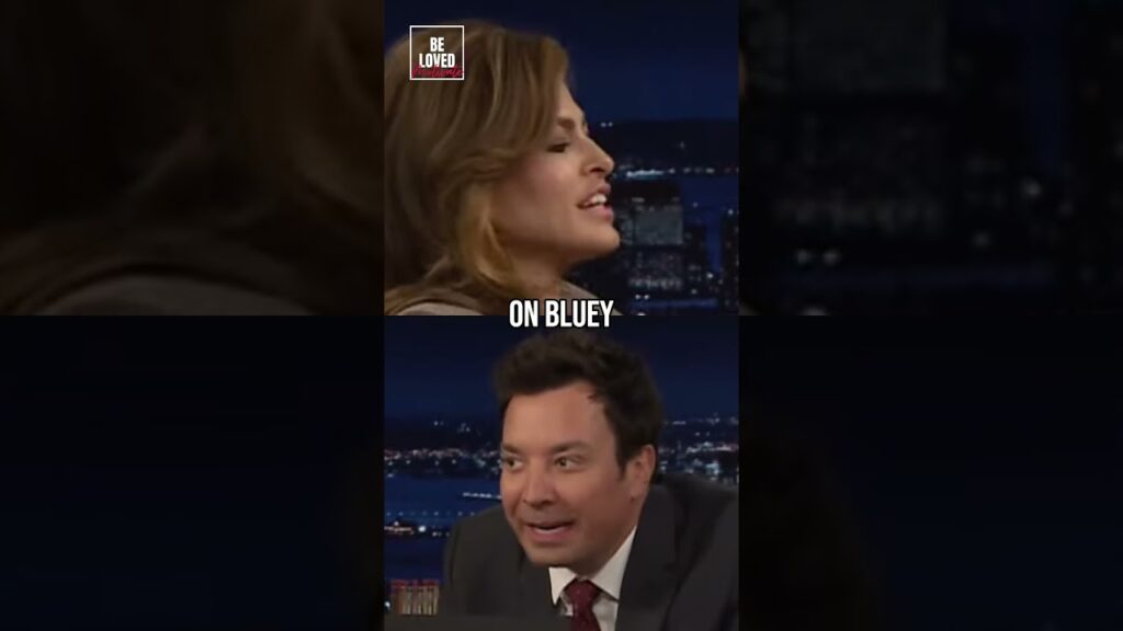 Eva Mendes: Voice of Bluey | The Surprise That Shocked My Kids! #shorts