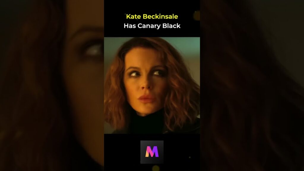 Kate Beckinsale Has Canary Black