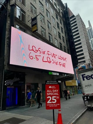 Lady Gaga seemingly teases new album with LG6.5 billboards