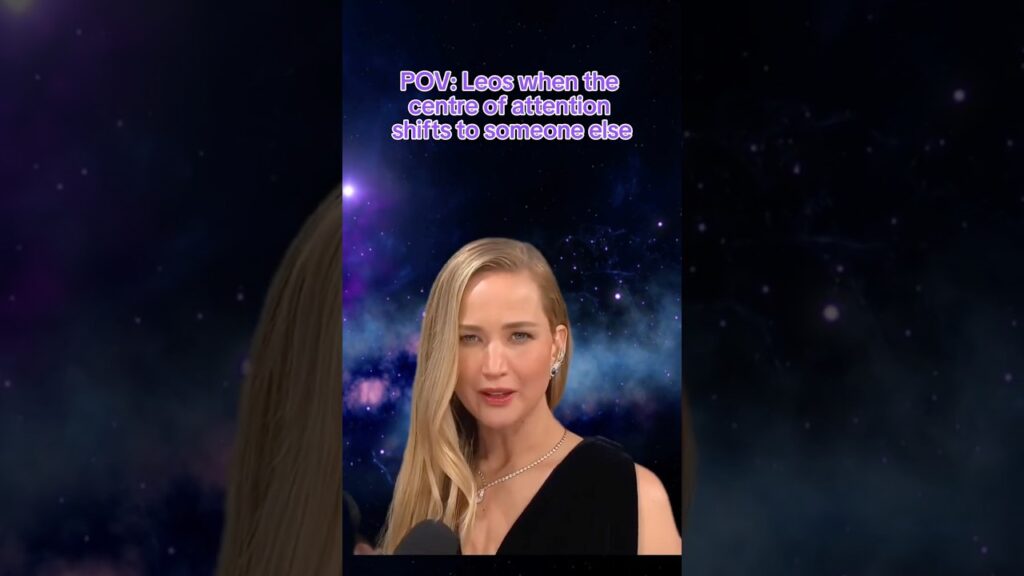 Jennifer Lawrence is the DEFINITION of Leo Energy ️‍🔥