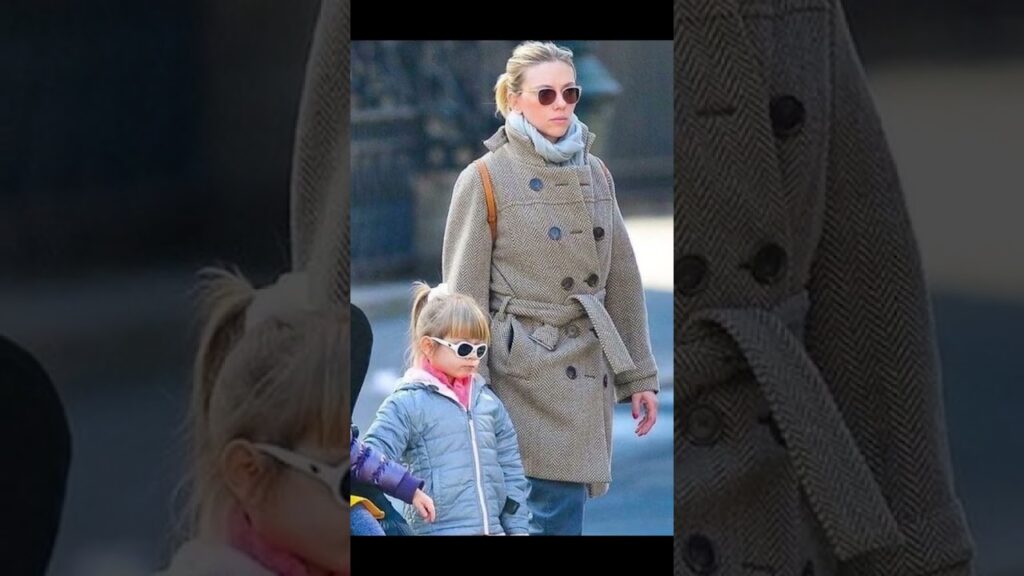 Scarlett Johansson have a beautiful family with two children #celebrityfamily #hollywood #trend