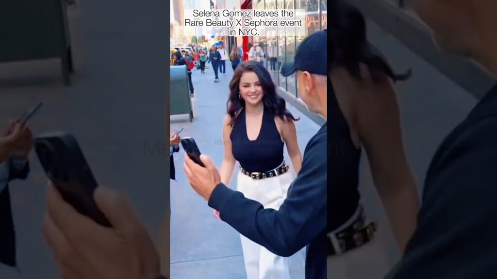 Selena Gomez leaves the Rare Beaut X Sephora event😊#selenagomez #shorts #rarebeautyevent #fyp Selena Gomez leaves the Rare Beaut X Sephora event😊#selenagomez #shorts #rarebeautyevent #fyp