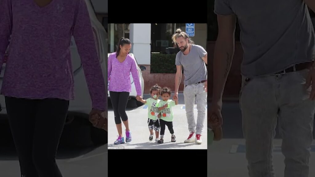 Zoe Saldana and Marco Perego have a beautiful family with three children #celebrityfamily #family