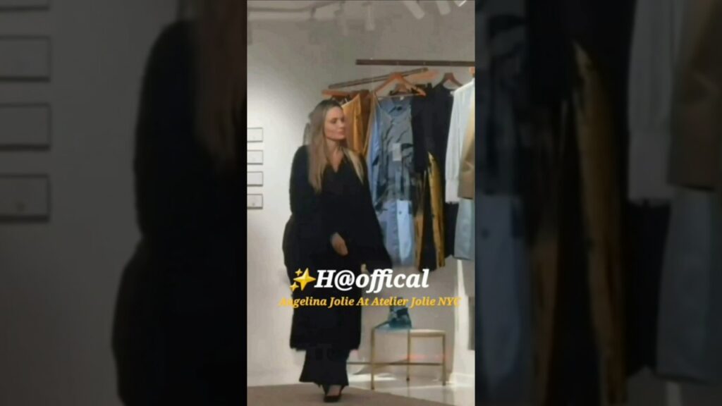 Angelina Jolie At Atelier Jolie NOHO 💘#shortsviral #subscribe #shorts