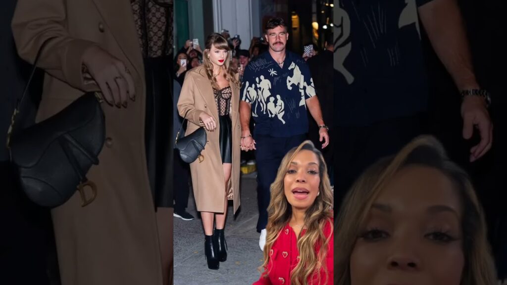 Fans spot clue Taylor Swift and Travis Kelce got hot and heavy during NYC dinner date #shorts Fans spot clue Taylor Swift and Travis Kelce got hot and heavy during NYC dinner date #shorts