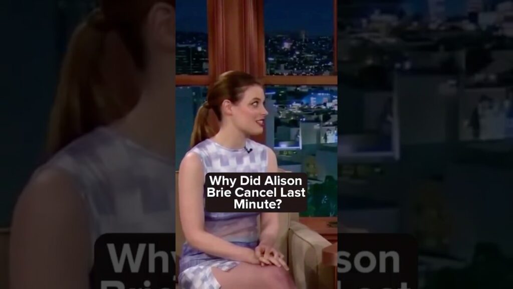 Why Did ALISON ♥️Brie Cancel Last Minute Why Did ALISON ♥️Brie Cancel Last Minute