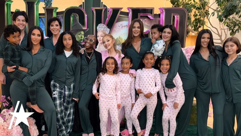 Ariana Grande & Cynthia Erivo Join ‘Wicked’ Screening For Kim Kardashian’s Family