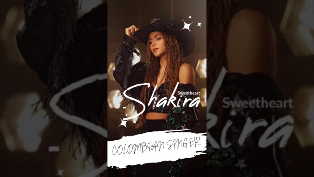Shakira – Sweetheart – Colombian Singer – Shorts #shakira #shorts #viral Shakira - Sweetheart - Colombian Singer - Shorts #shakira #shorts #viral