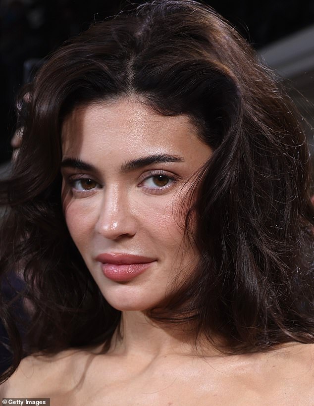 Following her appearance at Paris Fashion Week in January (seen), trolls claimed she looked 'old' and bashed her for allegedly using too much filler