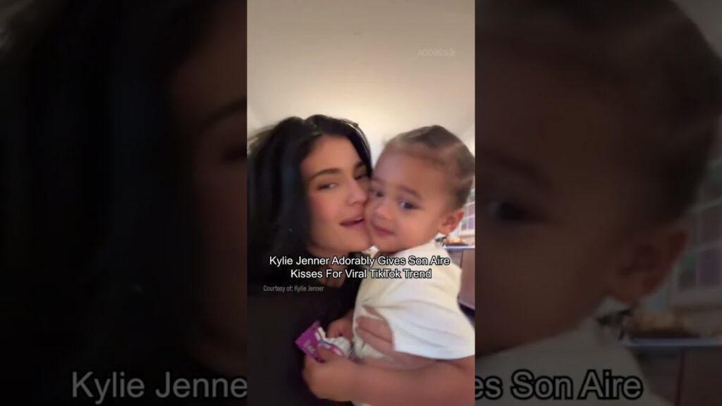 #KylieJenner and her son Aire are adorably in on the TikTok fun 💕
