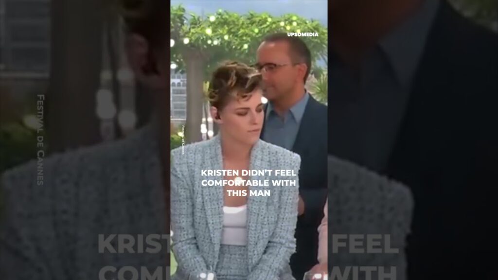 Kristen Stewart and the strange gesture of a man that made her uncomfortable #shorts Kristen Stewart and the strange gesture of a man that made her uncomfortable #shorts