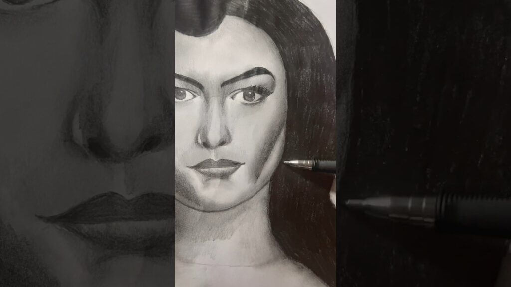 Drawing ANNE HATHAWAY ‼️🔥🔥 #annehathway #drawing #artwork #portrait #upcomingartist #shorts