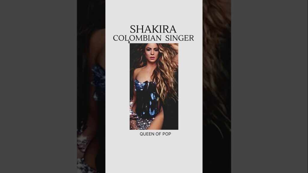 Shakira – Colombian Singer – Queen of Pop #shakira #shorts #singer #pop Shakira - Colombian Singer - Queen of Pop #shakira #shorts #singer #pop