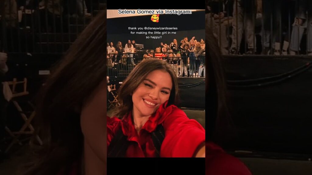 She's having a great time🥰#selenagomez #shorts #selenagomeznews #selena #disney #fyp
