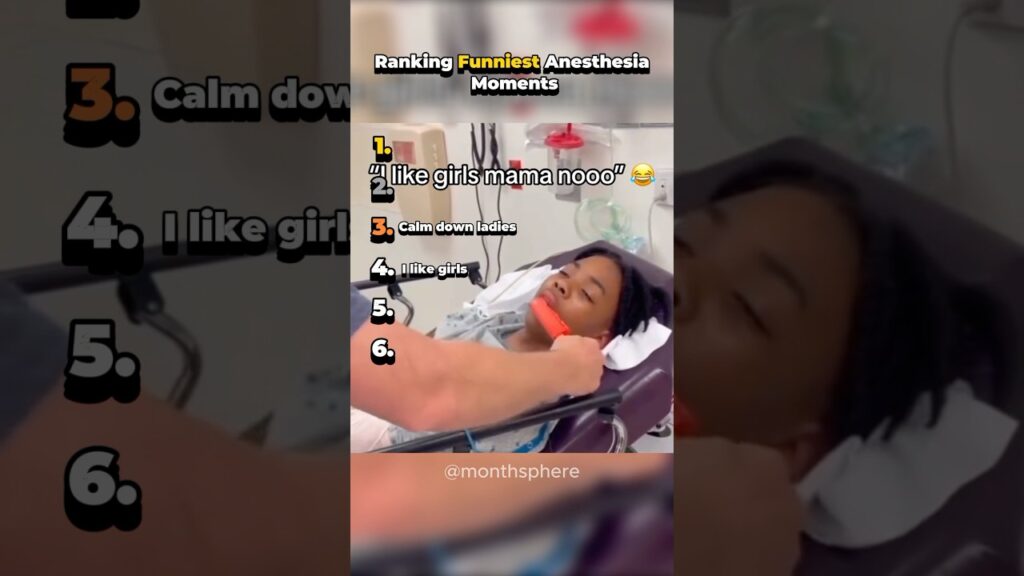 Ranking Funniest Anesthesia Moments #shorts