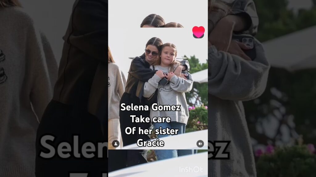 Selena Gomez take care of her sister Gracie #selenagomez #fyp #sister #love Selena Gomez take care of her sister Gracie #selenagomez #fyp #sister #love