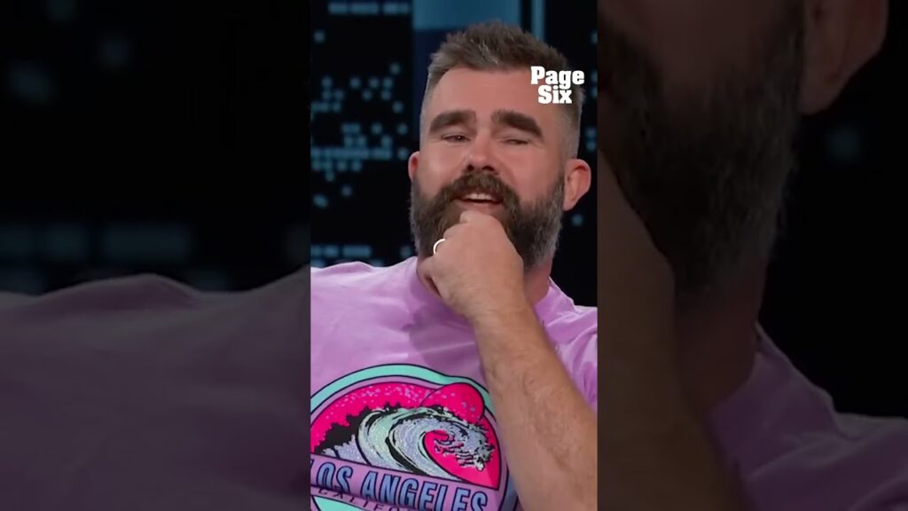 Jason Kelce talks holiday gift ideas for Taylor Swift and Travis Kelce #shorts