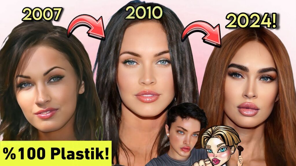 Megan Fox'un Plastikleşme Evrimi: Güzellik Takıntısı