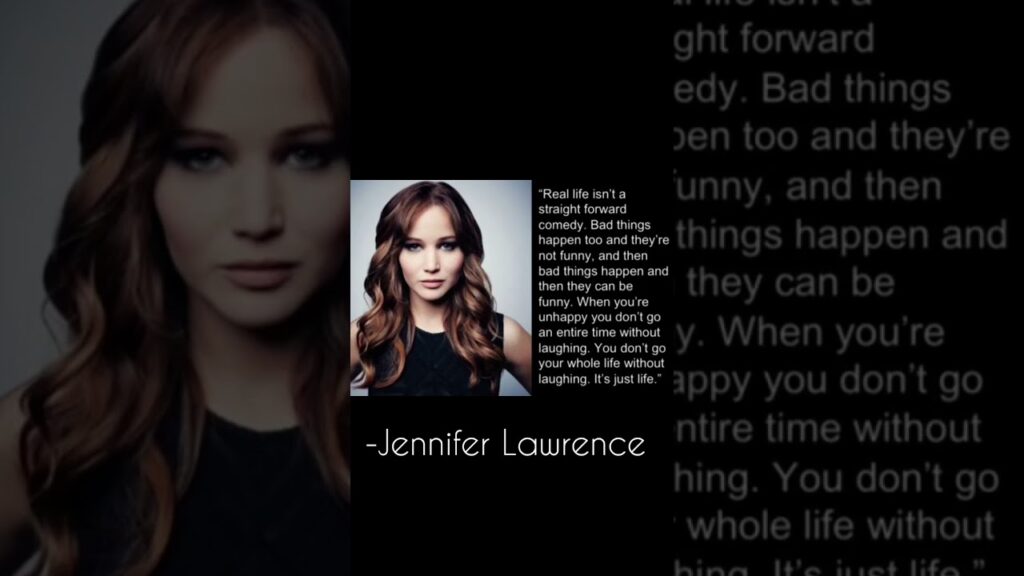 Jennifer Lawrence quotes 🔥#jennifer #jenniferlawrence #shortsfeed #music #song