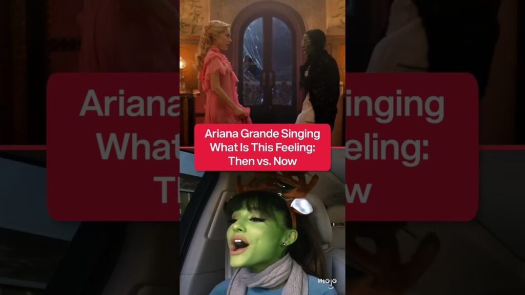 Ariana Grande Singing What Is This Feeling: Then vs Now