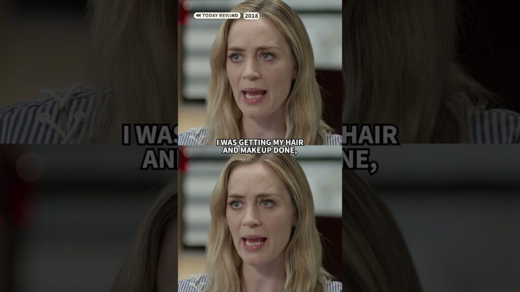 Emily Blunt’s first professional acting role was with Dame Judi Dench