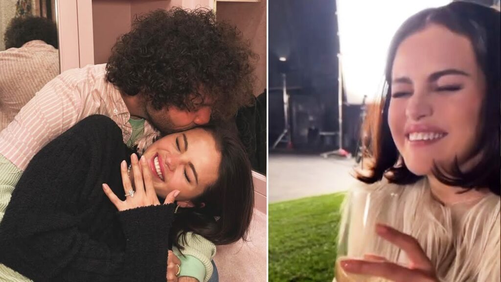 Selena Gomez & Benny Blanco Share Adorable BTS Footage From Their Engagement
