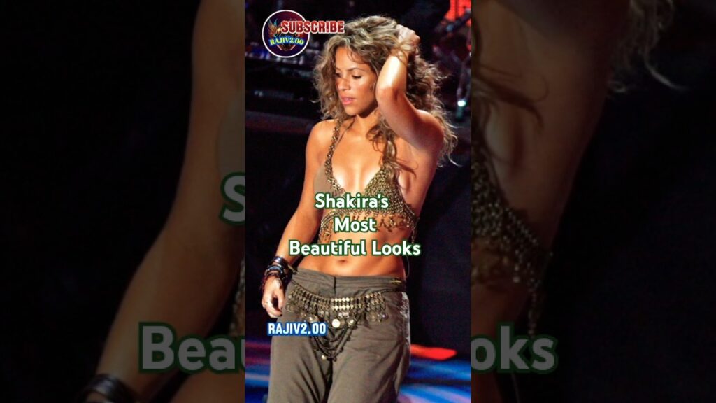 Shakira's Most Beautiful Looks 😍 #Shakira #Shorts