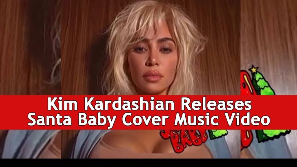 Kim Kardashian Releases Santa Baby Cover Music Video | DRM Entertainment Kim Kardashian Releases Santa Baby Cover Music Video | DRM Entertainment