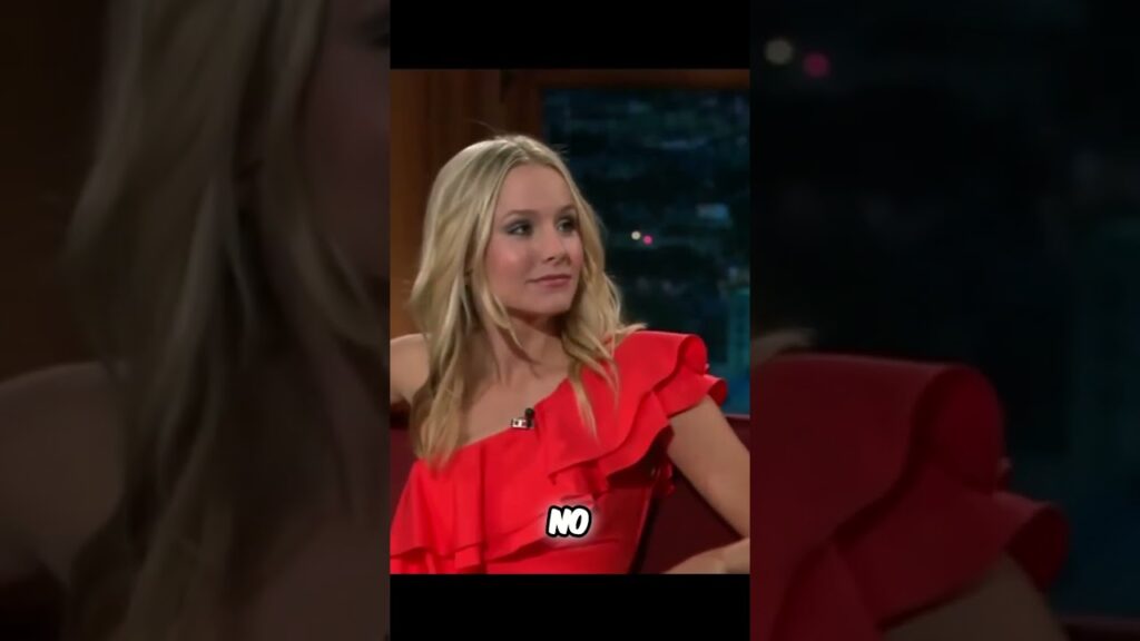Craig Ferguson and  Kristen Bell to Take Her Dress Off!#craigferguson #kristenbell #shorts