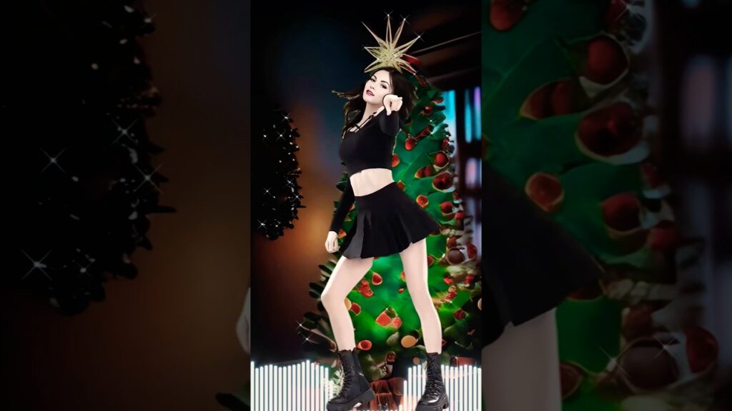 Victoria Justice's SECRET Christmas Dance Move! #dancechallenge #trending #kpop