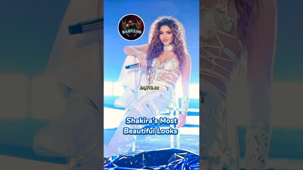 Shakira's Most Beautiful Looks 🚀 #Shakira #Shorts