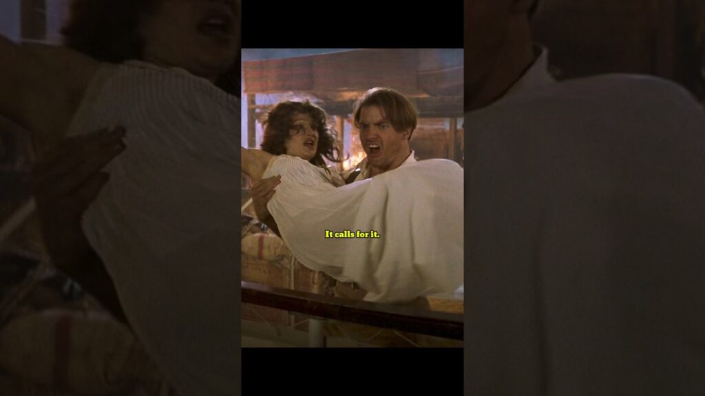 Trust me. It calls for it. #themummy #brendanfraser #rachelweisz #johnhannah #adventureclassic Trust me. It calls for it. #themummy #brendanfraser #rachelweisz #johnhannah #adventureclassic