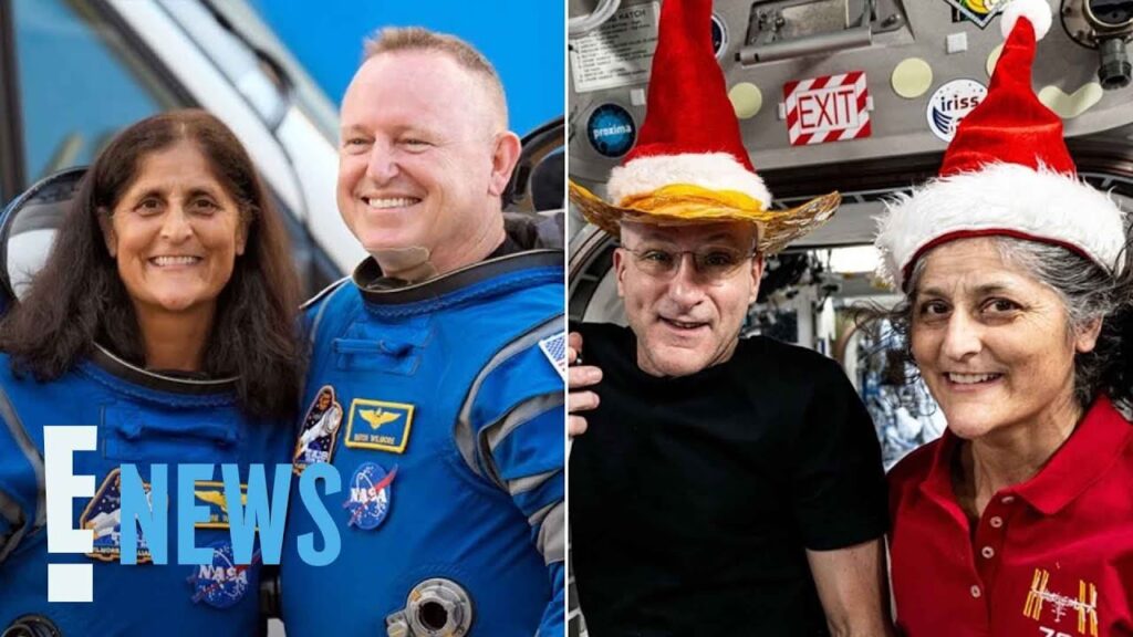 Festive Photo Raises Questions Over Stranded Astronauts’ Timeline | E! News Festive Photo Raises Questions Over Stranded Astronauts’ Timeline | E! News
