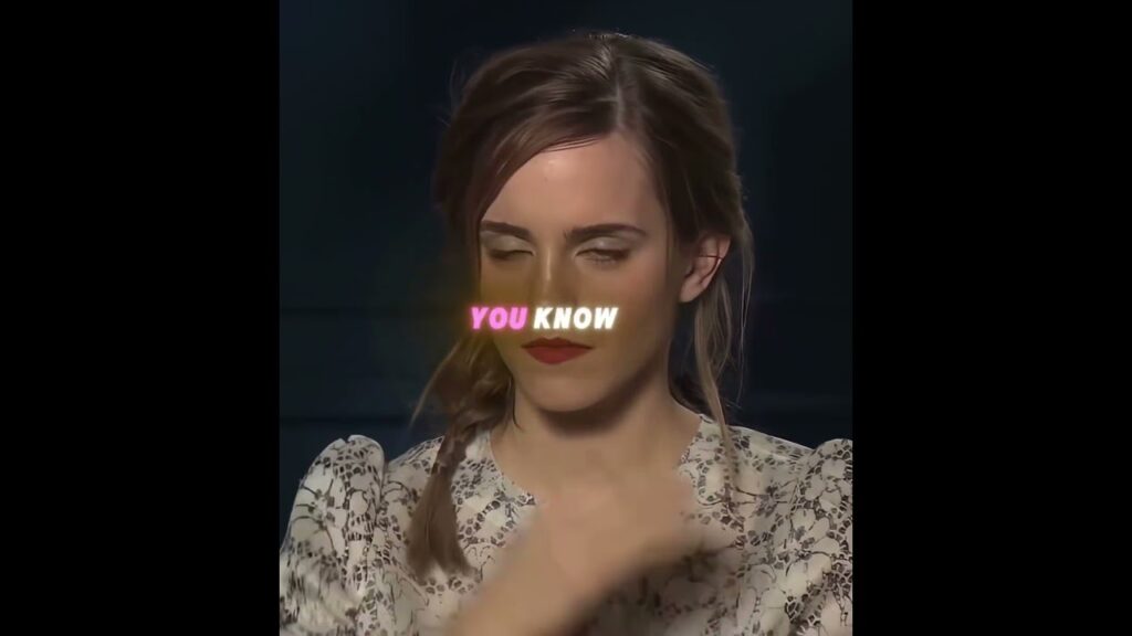 Emma Watson gets upset about the Santa Claus💔 - Emma Watson Edit