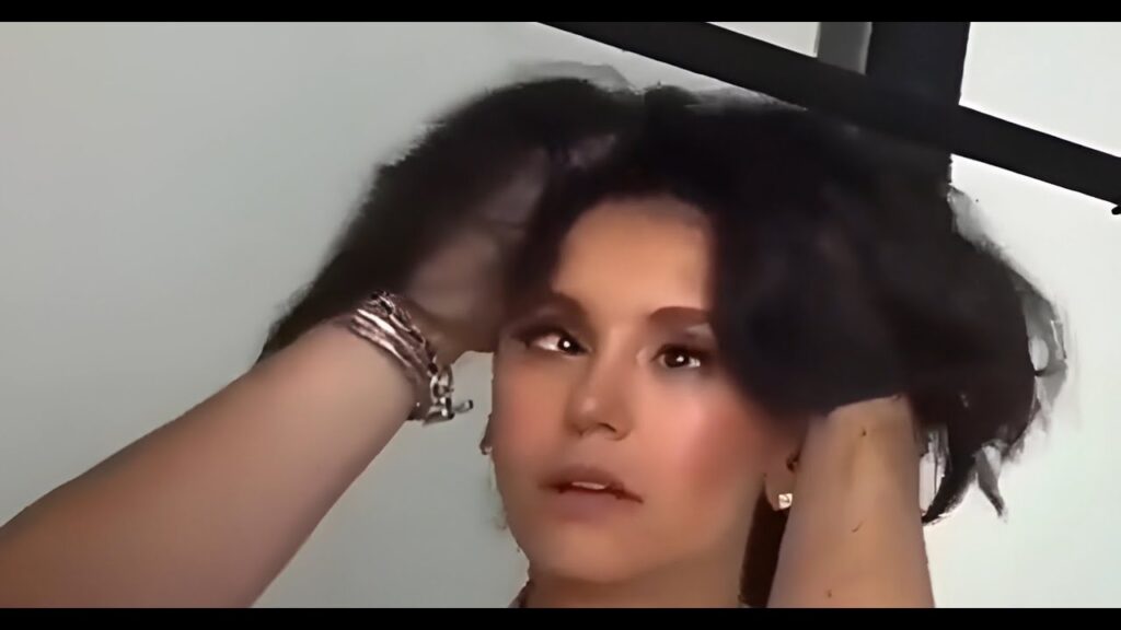 Nina Dobrev Head Massage 1440p Upscale