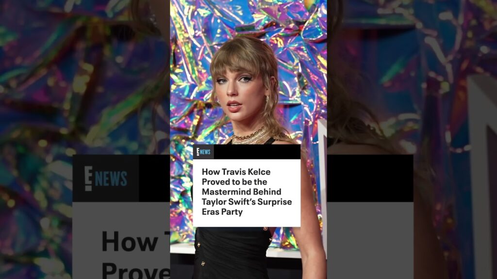 It was all by design 🫶 See how Travis Kelce celebrated Taylor Swift: https://eonline.us/404qllF