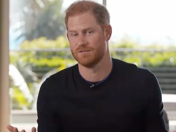 Prince Harry discusses mental health and self-care during a virtual panel with BetterUp. (BetterUp)