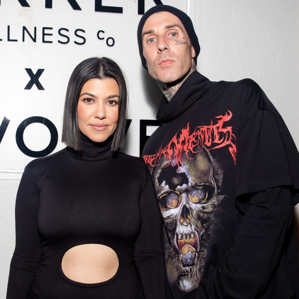 Kourtney Kardashian & Travis Barker Share Family Pic With Baby Rocky E! News