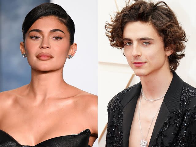 Karwai Tang/WireImage ; Jeff Kravitz/FilmMagic Kylie Jenner and Timothée Chalamet
