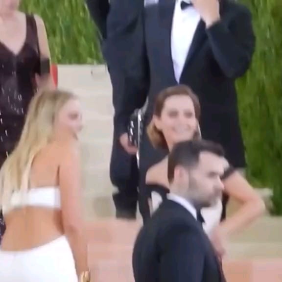 Emma Watson and Margot Robbie at the 2016 Met Gala.