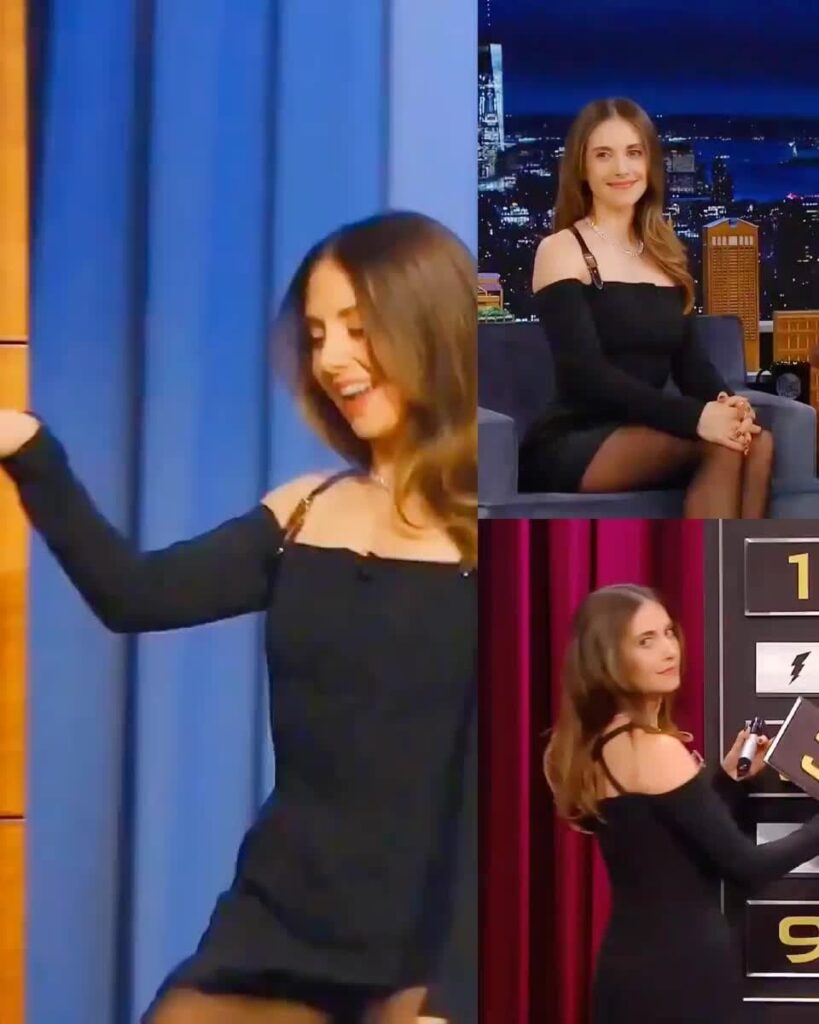 Alison Brie on The Tonight Show (2023)