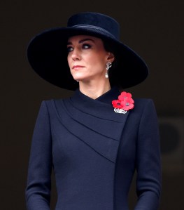 Catherine, Princess of Wales attends the National Service of Remembrance at The Cenotaph on Nov. 13, 2022 in London, England.