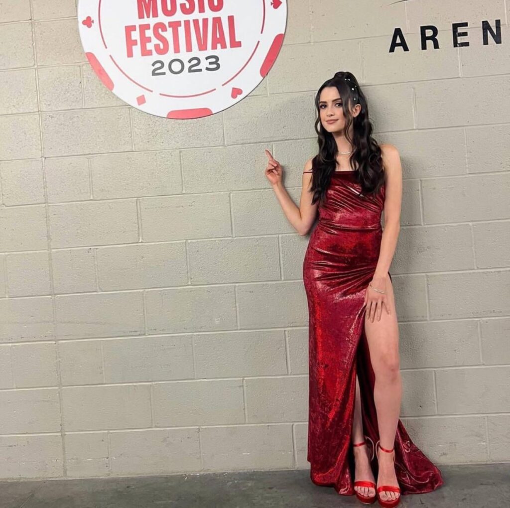Laura Marano at the iHeart Music Festival (2023)